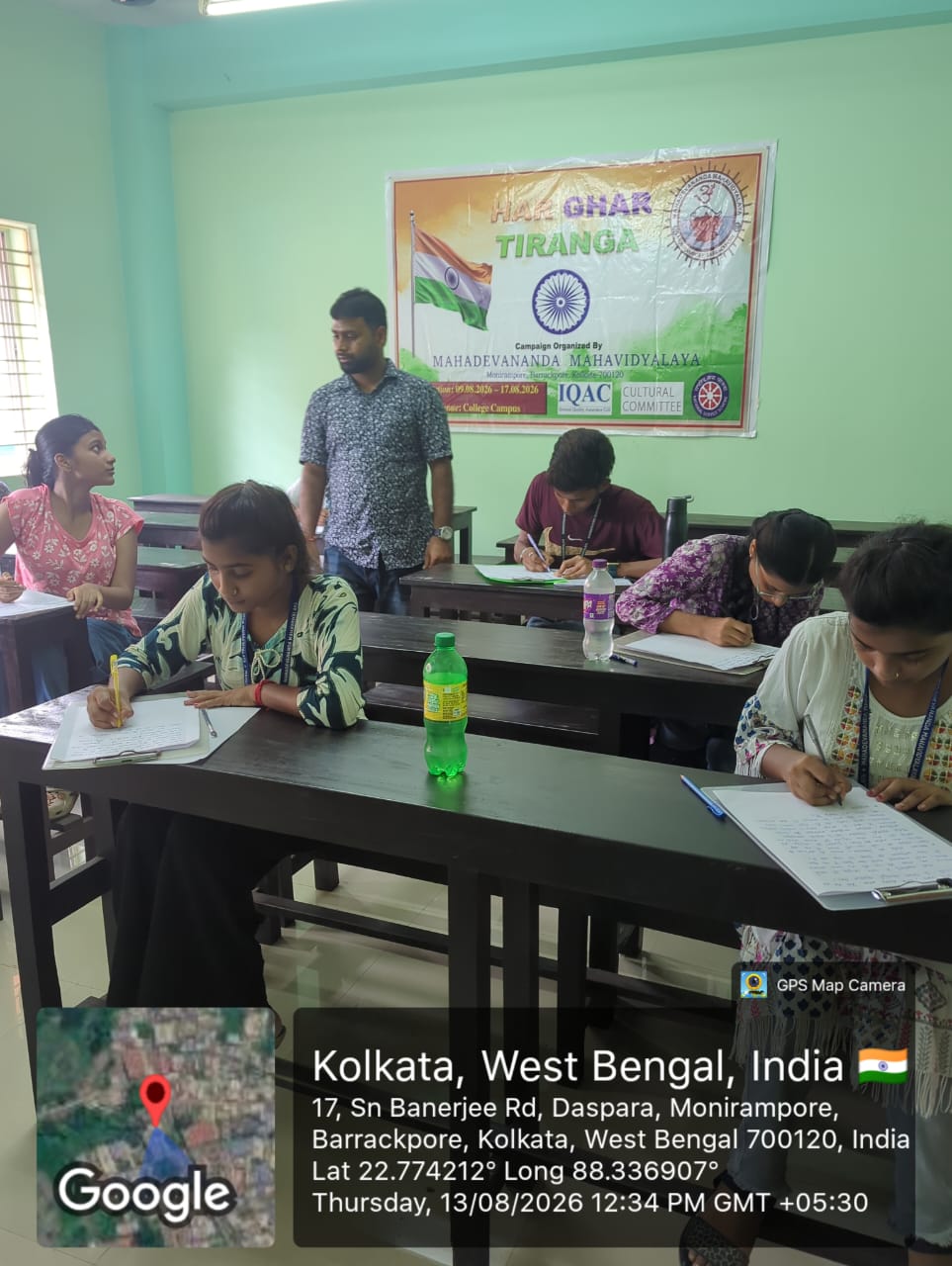 An Essay Writing Competition on the theme “Unsung Heroes of the Freedom Movement” was organised on 13th August 2026 as part of the Har Ghar Tiranga Campaign.Students participated enthusiastically and expressed their ideas with creativity and patriotic fervour. The event successfully fostered awareness of India’s rich freedom movement and its forgotten heroes