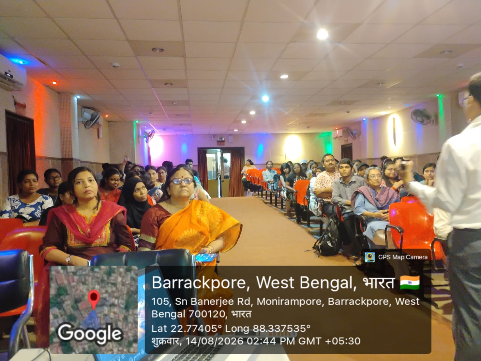 A movie on the Partition of India was screened at the college auditorium as part of  the "Har Ghar Tiranga" campaign to create awareness about the historical and human dimensions of Partition. The screening was followed by a special programme on “Mind and Meditation”, conducted by the Brahma Kumaris. The session focused on the importance of mental peace, mindfulness and meditation in leading a balanced and meaningful life.
Around 80 students and 20 teachers participated in the programme.